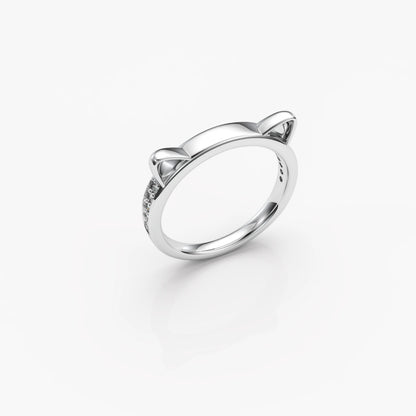 Personalized Kitty Ring