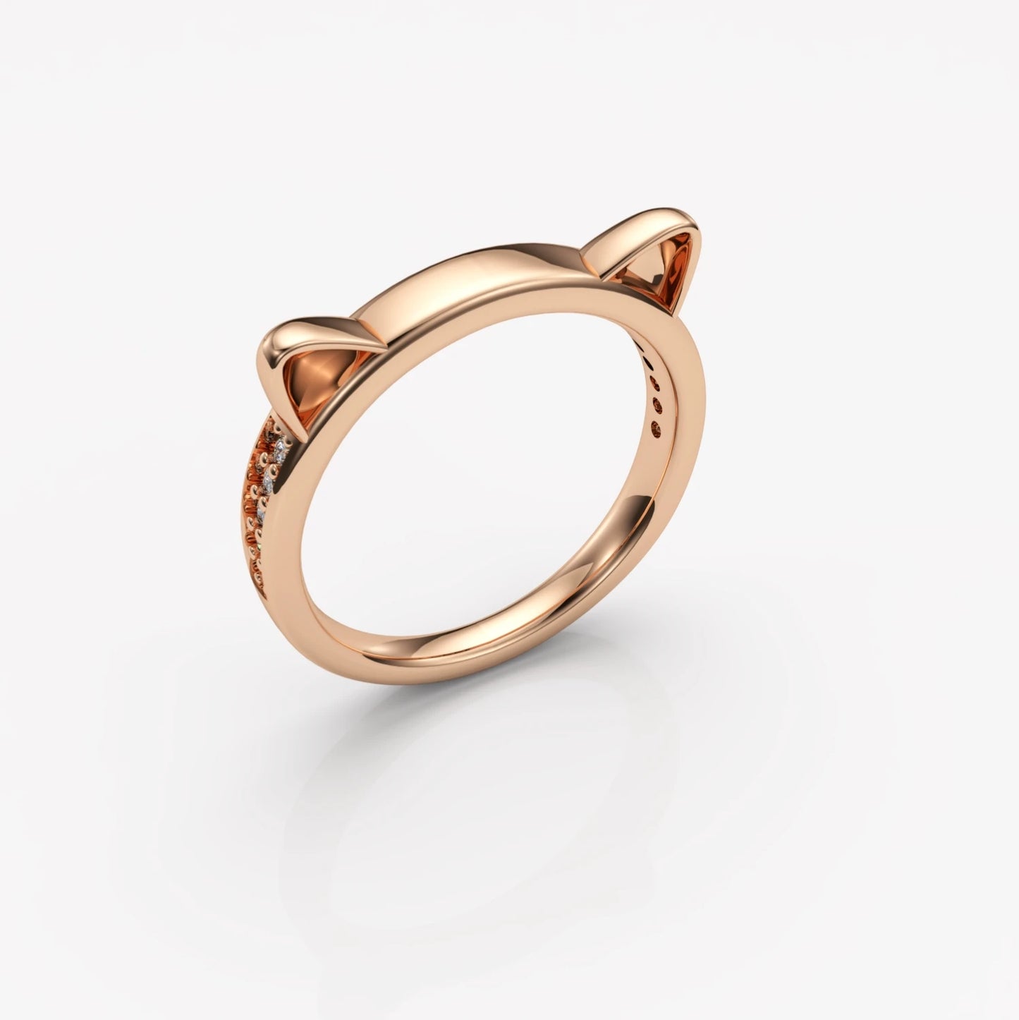 Personalized Kitty Ring